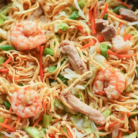 Pancit Canton (Filipino Stir-Fried Noodles) | Recipe Cart