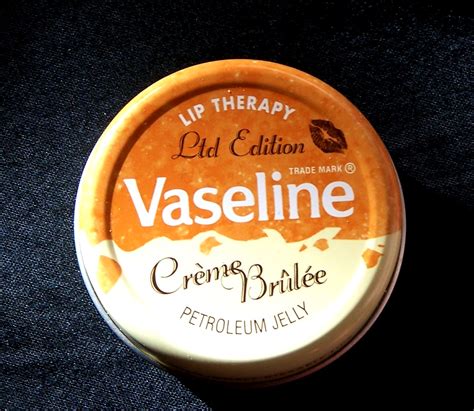 Poppy in the Sky: Vaseline Lip Therapy in Crème Brûlée Ltd Edition