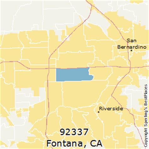 Best Places to Live in Fontana (zip 92337), California