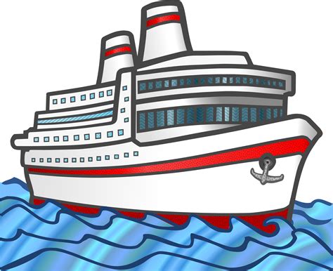 Download Brilliant Clip Art Cruise Ship - Clipart Of Ship - Png Download (#3651799) - PinClipart