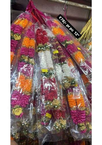 Multicolor Decorative Garland Ganpati Haar at Rs 144/piece in Mumbai | ID: 26446390155