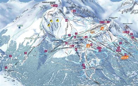 Les Arcs Piste Map Free downloadable piste maps