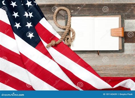 USA Flag. American Flag on Wood Background. Stock Image - Image of america, country: 101143439