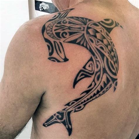 50 Classic Tribal Shark Tattoo Designs for Men [2023 Guide]