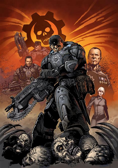 Gears of War 19 cover by Wesflo on DeviantArt