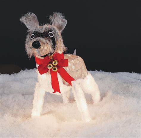 Christmas Puppy Dogs Lighted Yard Displays | Christmas Wikii