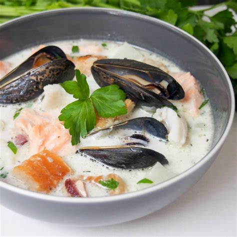 Irish fish chowder - Caroline's Cooking