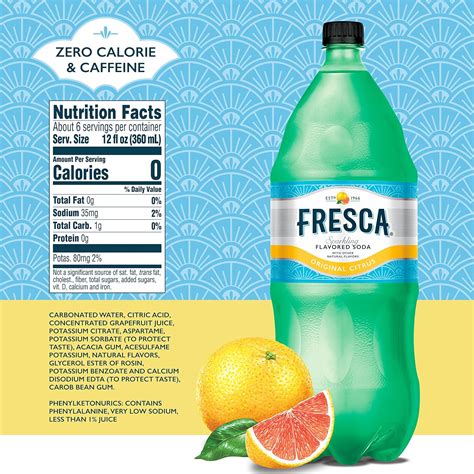 30 Fresca Soda Nutrition Label - Labels Design Ideas 2020