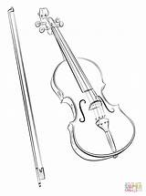 Violin And Bow coloring Page  Free Printable Coloring Pages sketch template