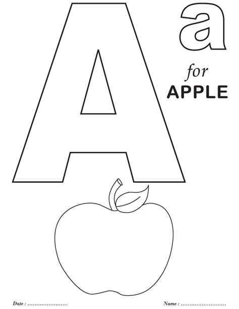 Alphabet Coloring Pages : Learn where to find free printable coloring pages for kids. - Doris P ...