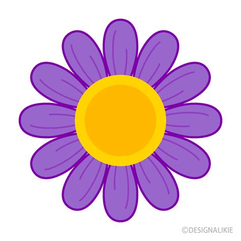 Purple Daisy Clip Art