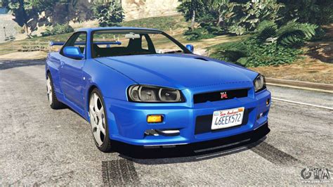 Nissan Skyline R34 GT-R For GTA, 59% OFF | www.elevate.in