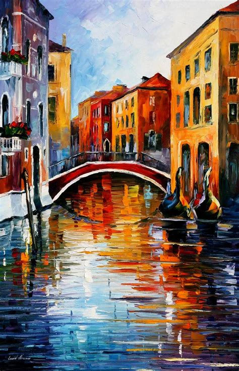 CANAL IN VENICE Oil Painting | Free Shipping