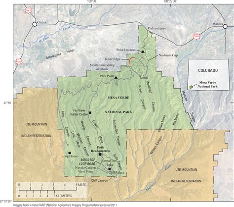 [PDF] Surficial Geologic Map of Mesa Verde National Park, Montezuma ...