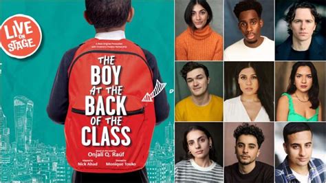 Full cast and creative team announced for The Boy at the Back of the Class world premiere | West ...