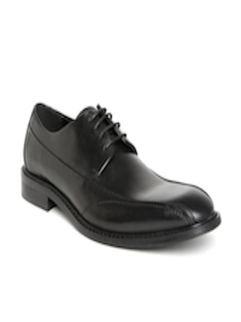 Buy Kenneth Cole New York Men Black Leather Semiformal Shoes - Formal ...