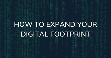 Expanding your Active and Passive Digital Footprint - Sourcr