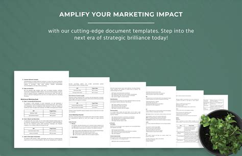 Multichannel Marketing Strategy Plan Template in Word, PDF, Google Docs - Download | Template.net