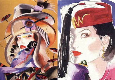 Antonio Lopez fashion illustration