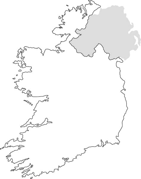 Ireland Map Drawing at GetDrawings | Free download