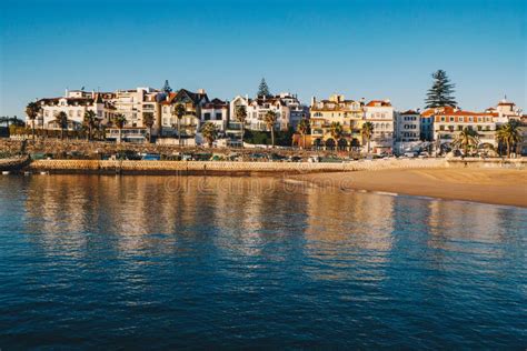 Cascais Sea View and Beach in Cascais, Lisbon District, Portugal Stock ...