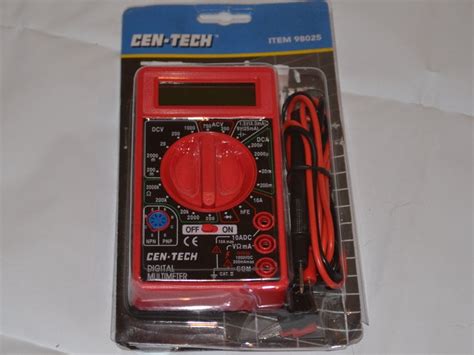 Cen-Tech Function Digital Multimeter Review 2021, 51% OFF