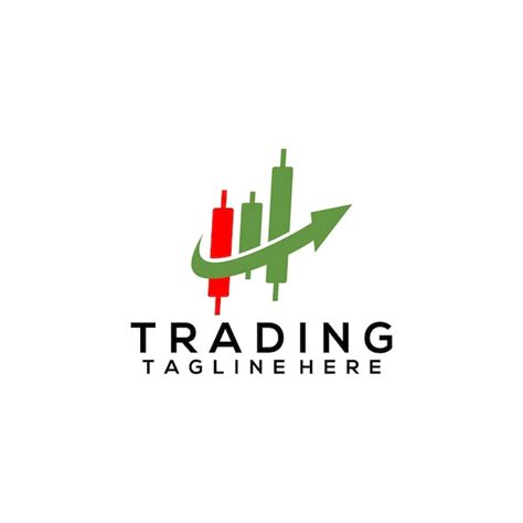 Premium Vector | Financial logo concept for trading logo. trading logo template vector