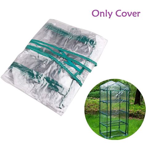 Mini Greenhouse Replacement Cover, 2/3/4 Tier PVC Plant Greenhouse ...