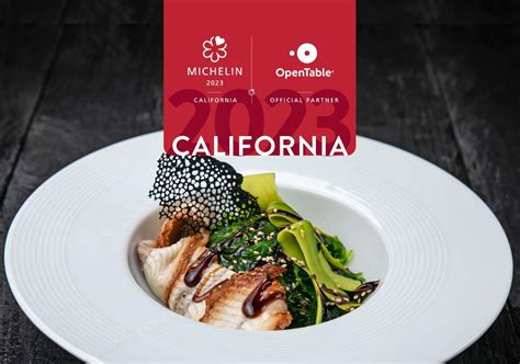 Announcing California's 2023 MICHELIN-star restaurants