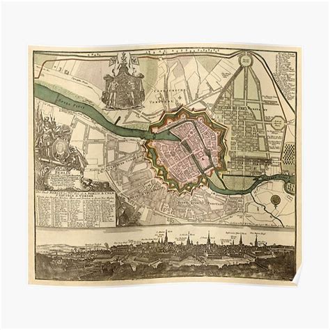 "Historical Map of Berlin" Poster for Sale by Brogaman | Redbubble