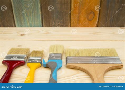 A Set of Tools for Painting a House Stock Image - Image of paint, brush ...