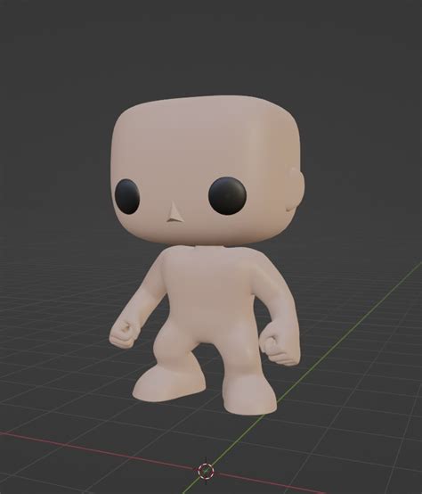 STL file Blank Male Body Head Custom Funko Pop・3D printing template to download・Cults