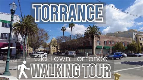 💈 Old Town Torrance Walking Tour 4K - YouTube