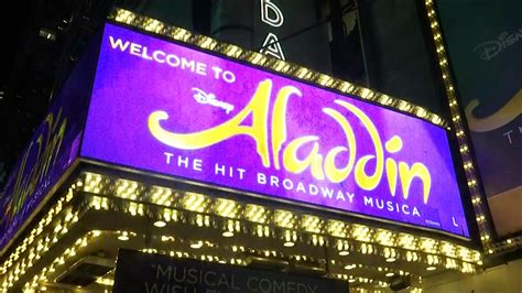 Aladdin the musical tour premiers at Proctors