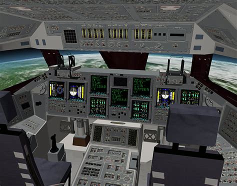 Space Shuttle cockpit