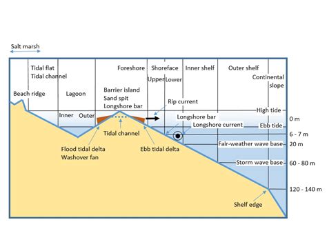 Barrier Island Diagram