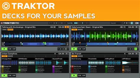 How to DJ with Traktor Pro 2: Part 9 - Sample Decks - YouTube