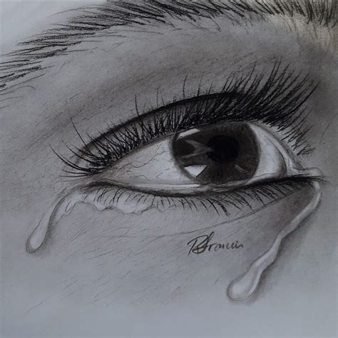 Teary Eyes | Eye art, Eye painting, Portrait drawing