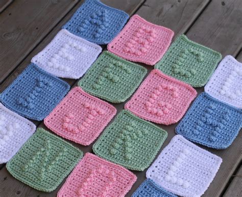 UPPER CASE Alphabet Letters A-Z Crochet Pattern with Bonus