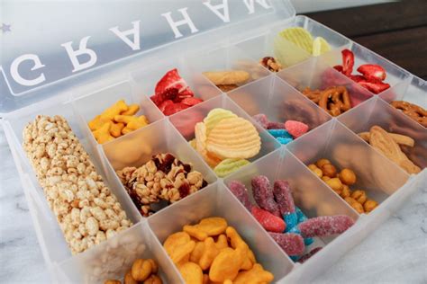 DIY Travel Snack Box for Kids - Sunshine and Holly