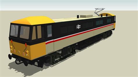 British Rail Class 87 Electric Locomotive | 3D Warehouse