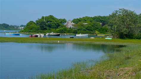 Day 6: Cape Cod Salt Pond, next to Visitors Center. Salt Ponds, New ...