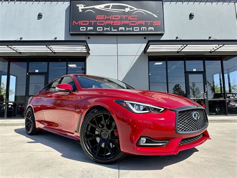 Used 2018 INFINITI Q60 Red Sport 400 For Sale ($37,995) | Exotic Motorsports of Oklahoma Stock # ...