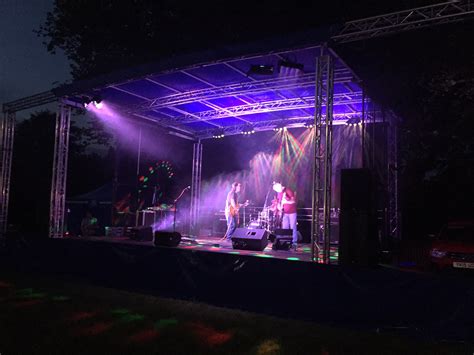 Outdoor Stage Hire from DJ Gear Hire Manchester, Cheshire and the North west