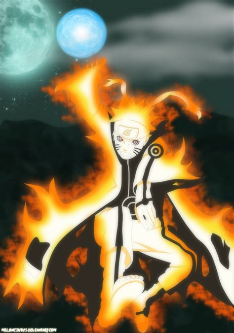 Naruto Kyuubi mode by Melonciutus on DeviantArt