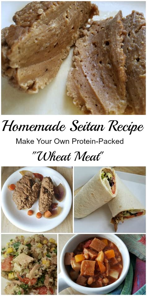 Easy Homemade Seitan Recipe. Make Protein Packed "Wheat Meat!"