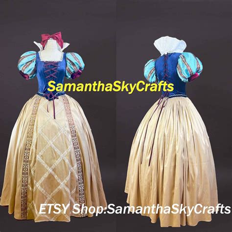 Snow White Cosplay Costume Snow White Queen Luxurious Design - Etsy