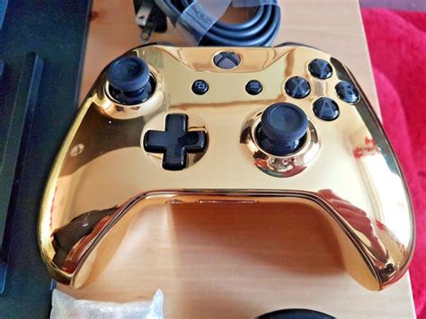 a 24K gold Xbox one X discovered, and for sale! - The Database for all ...