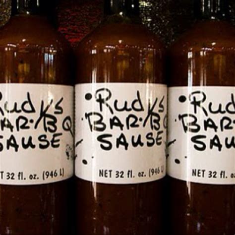 Rudy's BBQ Sauce