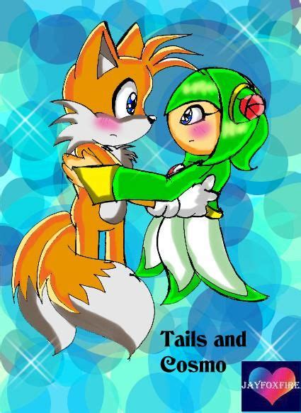 Tails and Cosmo blushing by jayfoxfire on DeviantArt Sonic And Amy ...